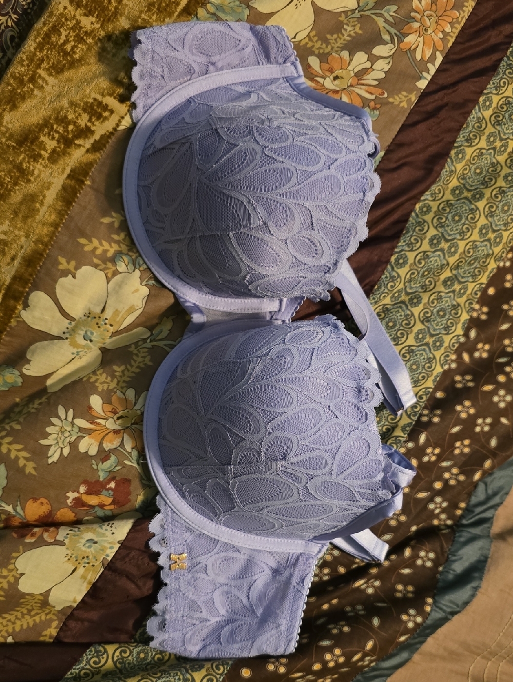 Savage X Fenty Lilac Lace Underwire Bra